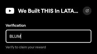 We Built THIS In LATAM | Blum Video code | Blum Academy code | Blum Today video code 16 MAY