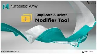 Maya Duplicate tool & Delete modify tool Explain.