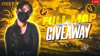 Telugu Girl Streamer 💗| Full Map Giveaway 💸💰: #ramyareddygaming #fflive #girllive