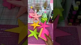 DIY Easy Little Star ⭐️ #diy #christmascrafts #shorts