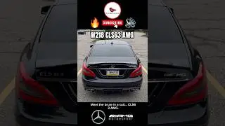 Mercedes CLS63 AMG W218: Rev, Redline & Brutal Launch! 🚀🔥#mercedes #mercedesbenz #amg #cls63amg
