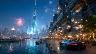 Future City: Happy New Year 2126 | Sci-fi AI Short Film (4K)