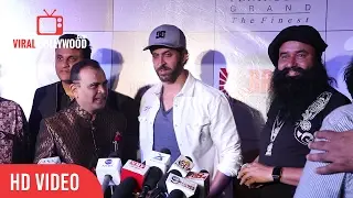 Gurmeet Ram Rahim Singh With Hrithik Roshan At 3rd Bright Awards 2017 | Viralbollywood