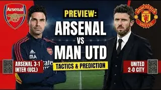 Carrick's 4-2-3-1 vs Arteta's Machine 🧠 | Arsenal vs Man Utd Tactical Preview