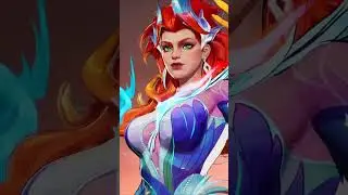 NOVA SKIN DA PHOENIX DE GELO NO MARVEL RIVALS!!! #marvelrivals #marvelrivalsbrasil #littlevictor