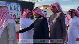ملفا عند متعان من قبيلة الشعاعيب (عزيمه زواج)  لحامد علي بن شداد  يتقدمهم الشيخ حامد بن شداد الحارثي