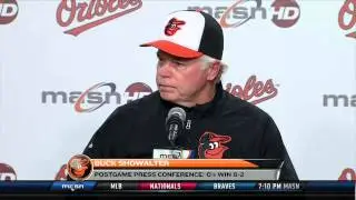 Buck Showalter discusses the Orioles' historic win over the White Sox