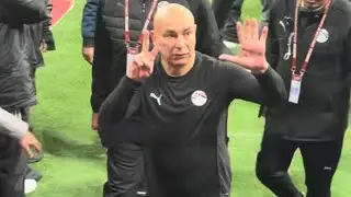 محدش يدافع عن حسام حسن بعد الفديو ده😳🔥🇾🇪               #منتخب_مصر  #امم_افريقيا  #حسام_حسن