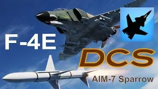 DCS:F-4E Phantom II | TACVIEW _ AIM-7 _ Teste sem coment&aacute;rio  /PT-BR_V&Iacute;DEO 2378