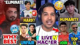 This is IMPORTANT! 🚨 Killer FF Reacts on FFMIC Elimination 😳 Desi Gamer Met Hacker, Tonde Gamer?⚠️