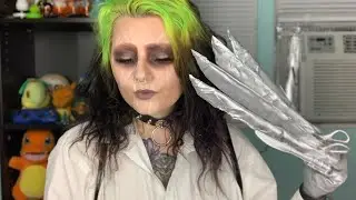 EDWARD SCISSORHANDS COSPLAY | MAKEUP LOOK
