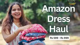 Amazon Maxi/Midi Dress Haul | Perfect Dailywear/Vacations Fits | Aiswarya Raj