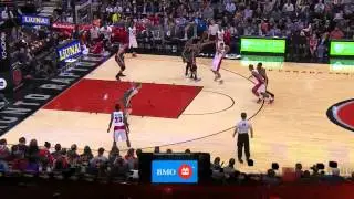 Greivis Vasquez vs Bucks The game of the Steal+Dunk