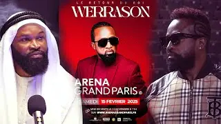 Le retour du roi; werrason et David MOMBELE visite  la salle ARENA GRAND PARIS