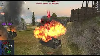 Pz.B2 & B I Clan Platoon / 665 dmg / 1 frag / Tinwagon & TCD2801 (NHP)🤝 ~ Wot Blitz