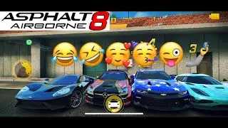 Asphalt 8, Multiplayer Races and Selfies With my Friends Fun Time🤳😂👍🤘