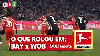Melhores Momentos: Bayern de Munique 8 x 1 Wolfsburg | Bundesliga 25/26