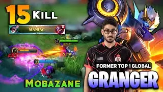 MANIAC! Mobazane Granger Hyper Build [ Former Top 1 Global Granger ] By Mobazane - Mobile Legends