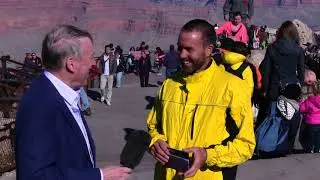 Phil Mack at The Grand Canyon USA Andrew The Cyclist   The Grand Canyon