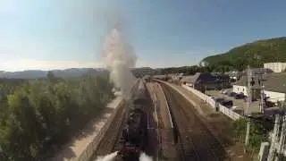 The Strathspey Railway - A View From Above