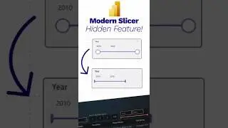 Power BI modern slicer, hidden feature  #dashboard #powerbi #slicer