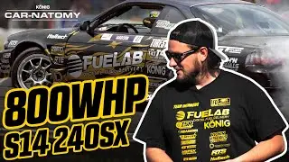 800-WHP S14 240SX Formula Drift Car (Built On A Budget) | CAR-NATOMY