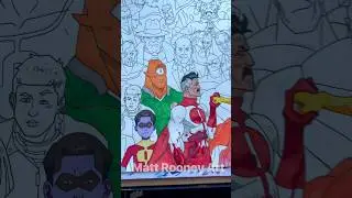 Рисование комикса 