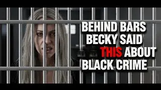 Behind Bars Becky Complains About Black Crime (Throwback)