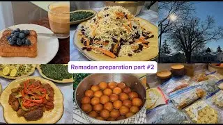 Slow Morning Routine |Ramadan Prep #2 |Gulab Jamun Recipe |cozy winter Cabin |cooking and baking