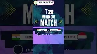 India vs Netherlands live match updates| T20 World Cup matches| sport news in Hindi