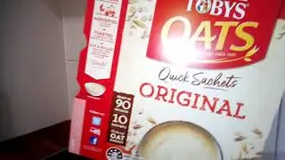 Uncle Toby's Oates- My Go To Winter Cereal