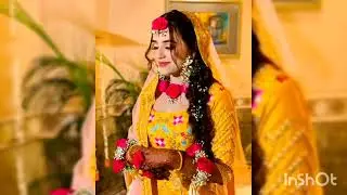 2026 bridal haldi makeup #haldi flower jewellery set ideas #different style haldi look ideas 
