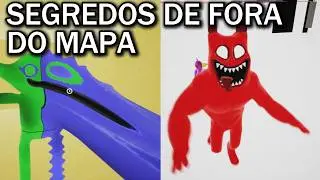 Segredos fora do mapa de Garten of Banban 4, o JESTER é muito bugado