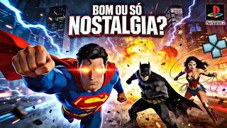 Analisei o melhor jogo da  Liga Da Justi&ccedil;a Para PS2/PSP e Celular 👉(PPSSPP)
