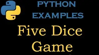 Python Examples 7 # Make your own 