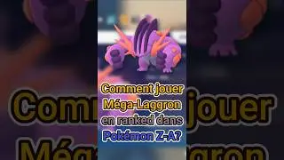 Comment jouer M&eacute;ga-Laggron dans L&eacute;gendes Pok&eacute;mon Z-A? #pokemonlegendesza #laggron #ranked #pokemon