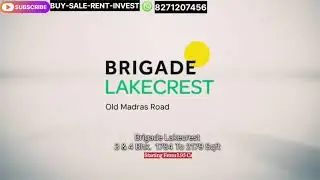 Brigade Lakecrest in KR Puram, Old Madras Road, Bangalore Details | Reviews | Price | 8271207456.