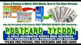 Postcard Tycoon Home Business