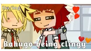 Bakugo being clingy👀🥺|| ita/ing|| krbk❤️🧡||jealous bakugo 7v7|| - Fiamma_Chan-