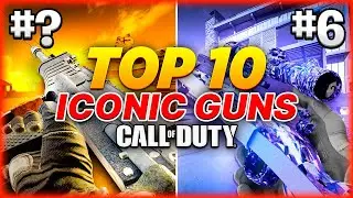 RANKING the Top 10 Most ICONIC Call of Duty Weapons of All Time