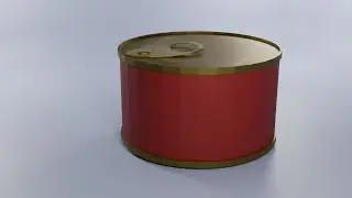 Blender Tutorial | Canned Food basic