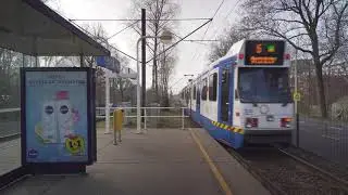 Netherlands, Amsterdam, tram 5 ride from Zonnestein to Oranjebaan