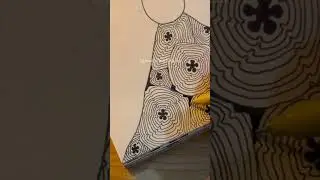 Amazing Doodle Tutorial 😻 Day 322 #doodlewithnadia #shorts #art #drawing #zentangles