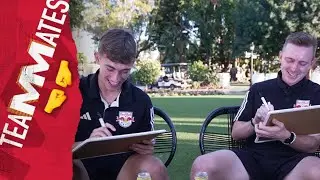 Daniel Edelman and Cameron Harper play teamMATES, presented by Wawa
