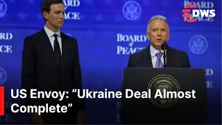 BREAKING NEWS: US Special Envoy Steve Witkoff Says Ukraine Negotiations Near Resolution | AC1Z