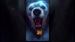 wolf eating rabbit#wolfandrabbit#rabbitscareofwolf #funnyshorts #animal#wolf