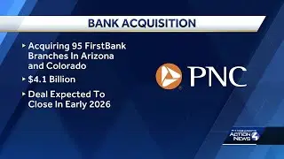 PNC to buy FirstBank for $4.1 billion, expanding to Arizona, Colorado
