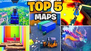 TOP 5 FORTNITE CREATIVE 2.0 MAPS