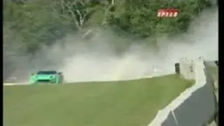 Accident with Gil De Ferran in Alms round 7 at Road America