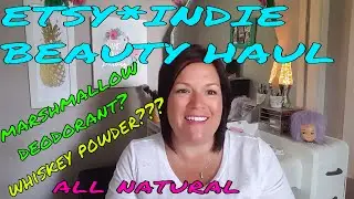 ETSY & INDIE LOCAL  Beauty Haul